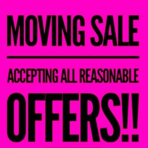 ACCEPTING ALL REASONABLE OFFERS!!!!